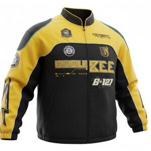 Transformers Bumblebee Racing Jacket Size Large - BoxLunch Exclusive